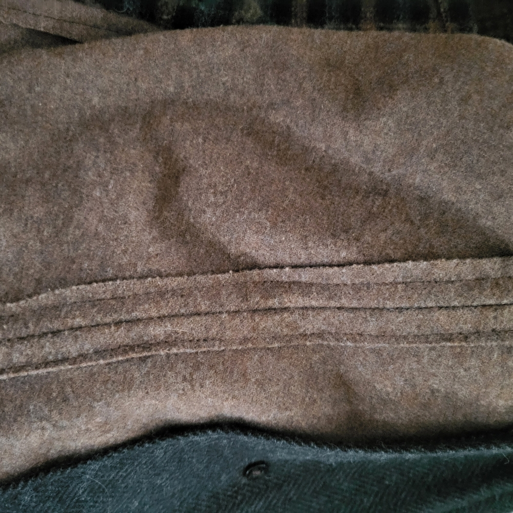 Handmade Vintage "EZ 4 EWE" Wool Cropped Patchwork Jacket - Picture 5 of 6